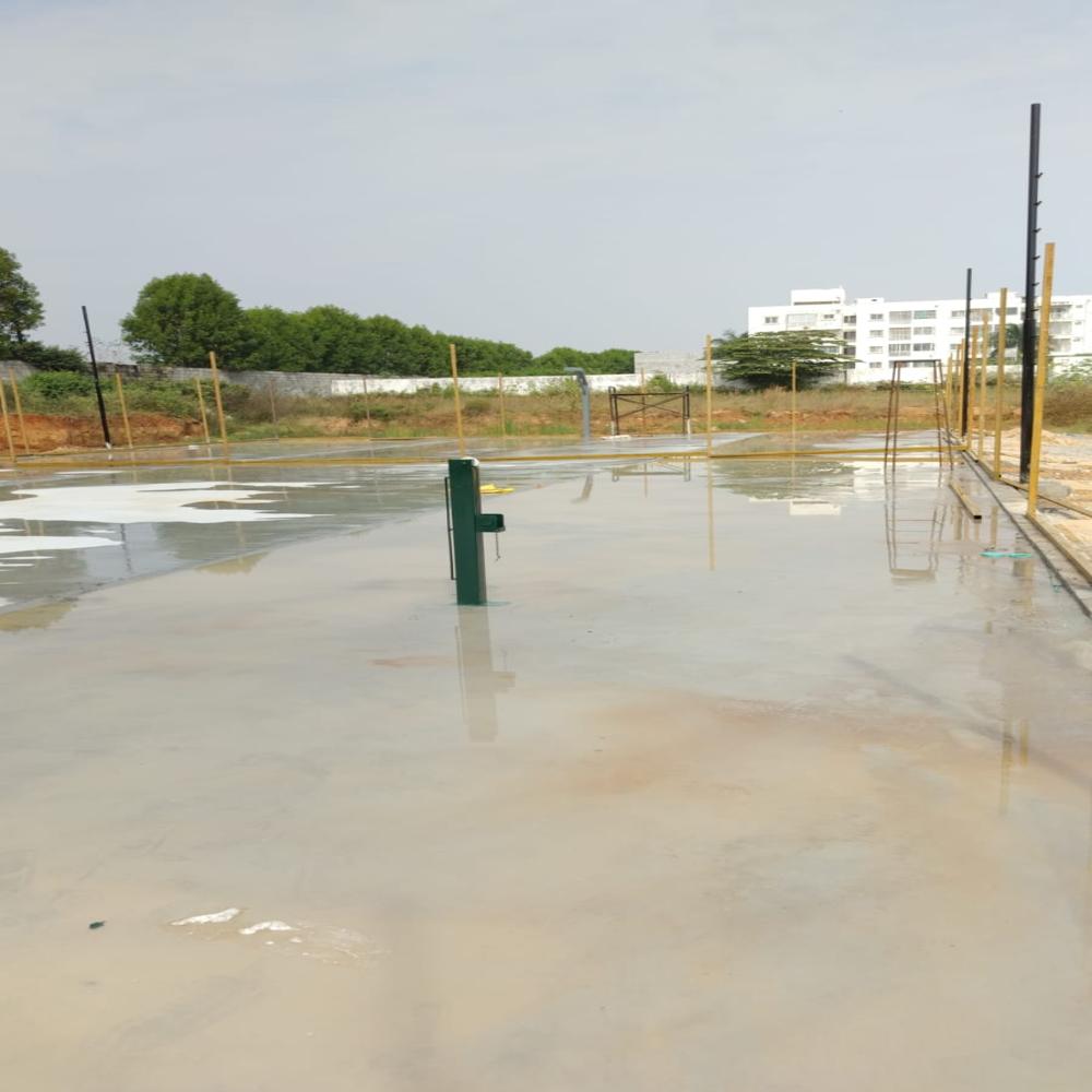 Movable Lawn Tennis Pole