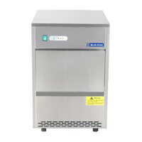 Blue Star Ice Cube Making Machine - Color: Silver