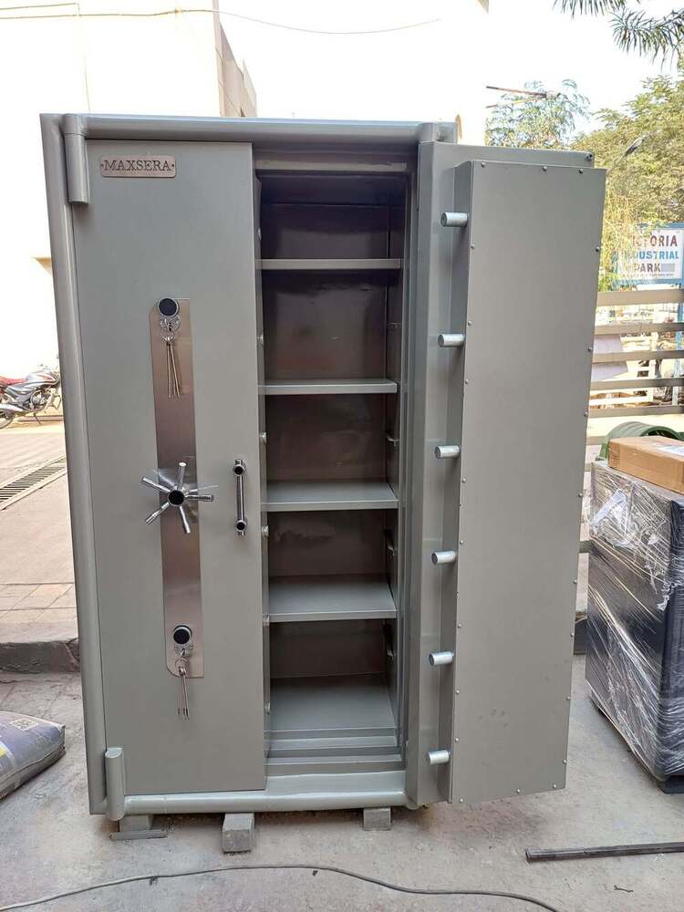 6 Feet Fireproof Safe Locker - Color: Gray