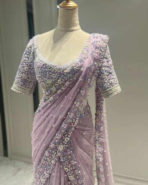 Women  Designer Heavy Work Sarees