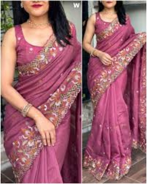 Women  Designer Heavy Work Sarees