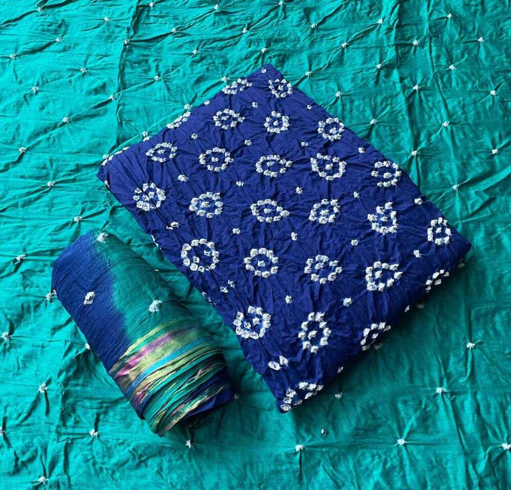 Designer Bandhani Dress Material