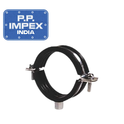 Split Rubber Clamp - Color: Black
