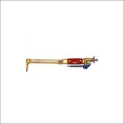Gas Cutting Torch - Brass Material, AC Motor Powered | New Gold & Red Design