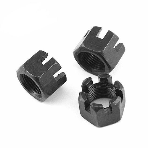 Castle Nut - Color: Grey / Silver