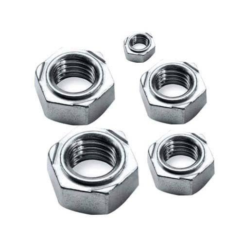 Hex Weld Nut - Color: Silver / Grey