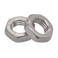 Industrial Lock Nut - Color: Silver / Grey