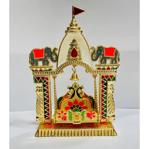 Small Radha Krishna Swing - Color: Multicolor