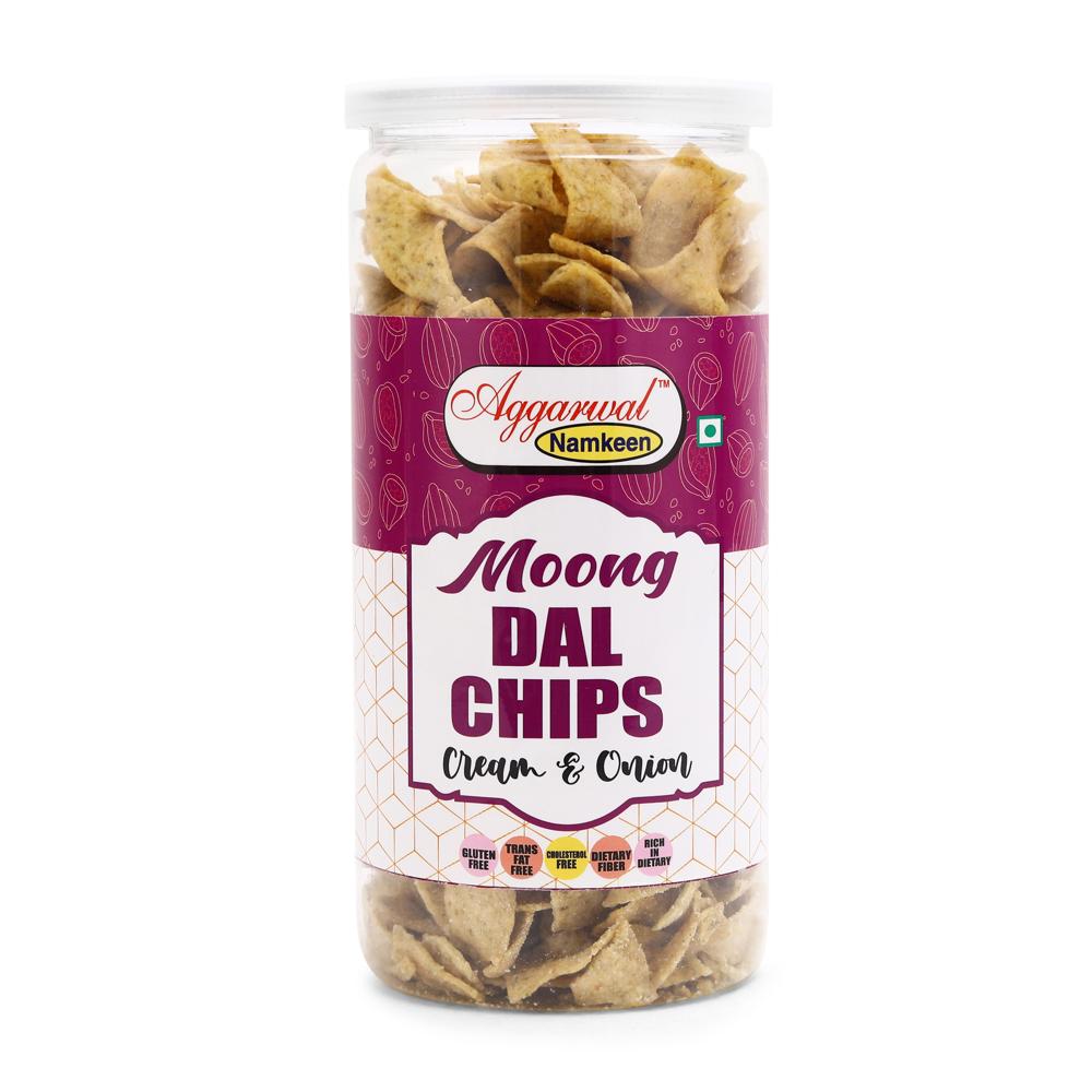 Moong Dal Cream Onion Chips - Feature: Tasty & Healthy Snacks