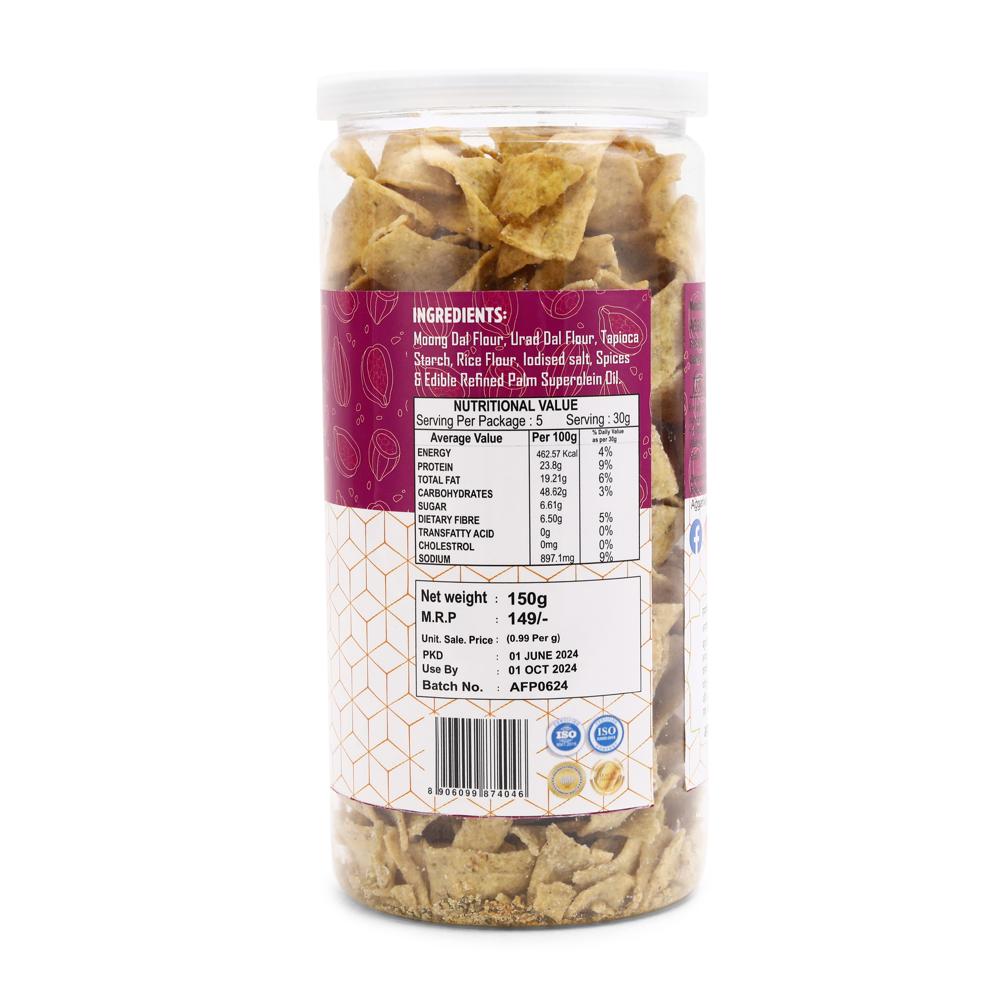 Moong Dal Cream Onion Chips - Feature: Tasty & Healthy Snacks