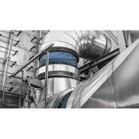 Industrial Circular Bellows Covers - Color: Silver