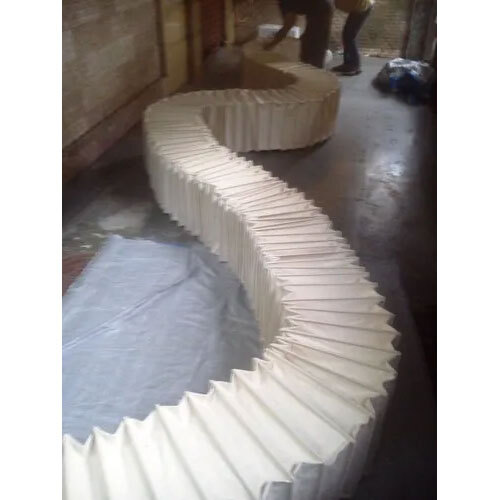 Canvas Fabric Bellow - Color: White