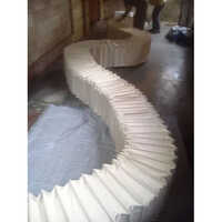 Canvas Fabric Bellow - Color: White