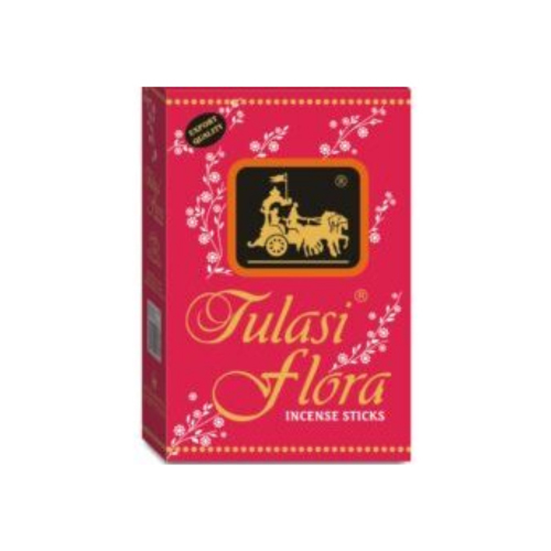 25 ग्राम तुलसी फ्लोरा बॉक्स बाहरी अगरबत्ती