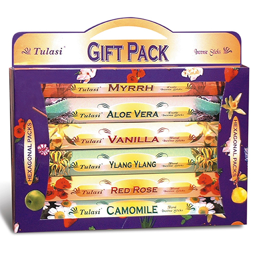 Tulasi Classic Range Incense Stick Hex 6 In 1