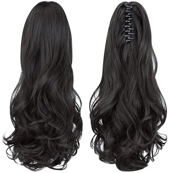Indian Premium Remy Ponytail  Hair Extension Natural Looking Claw Clip Ponytail Hair