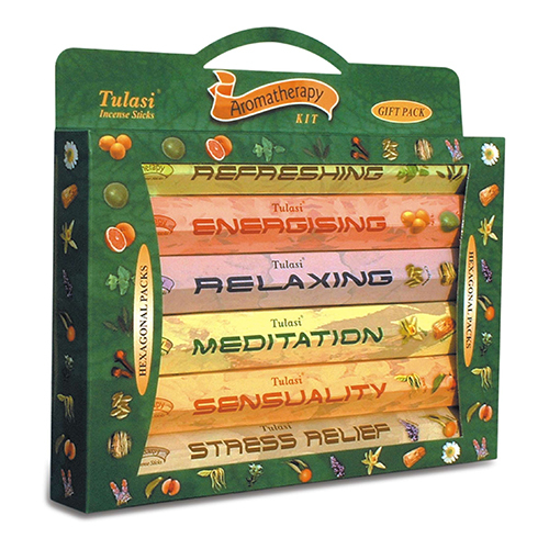 हेक्सागोनल अगरबत्ती उपहार पैक