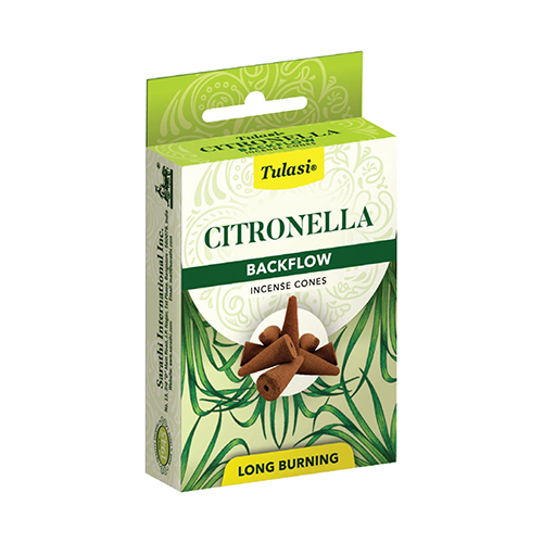 साइट्रोनेला बैकफ्लो अगरबत्ती पौडियाँ