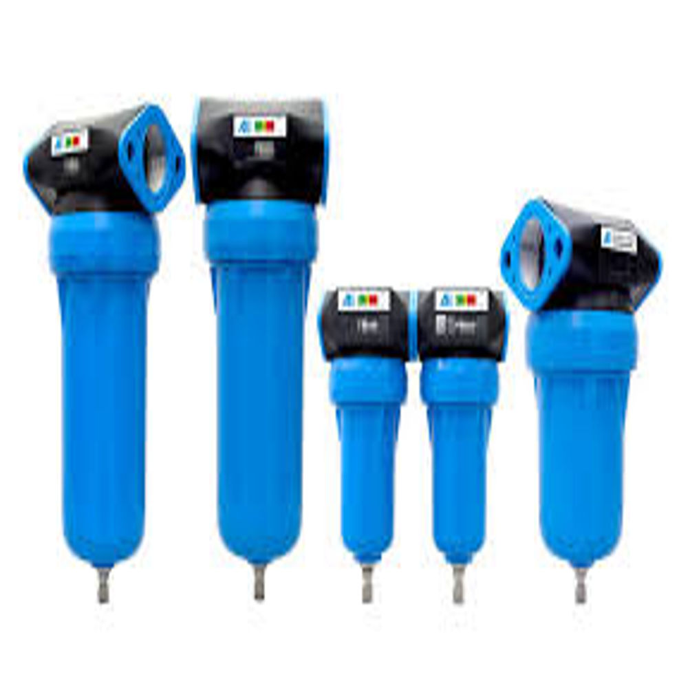 Compressed Air Filter - Color: Silver