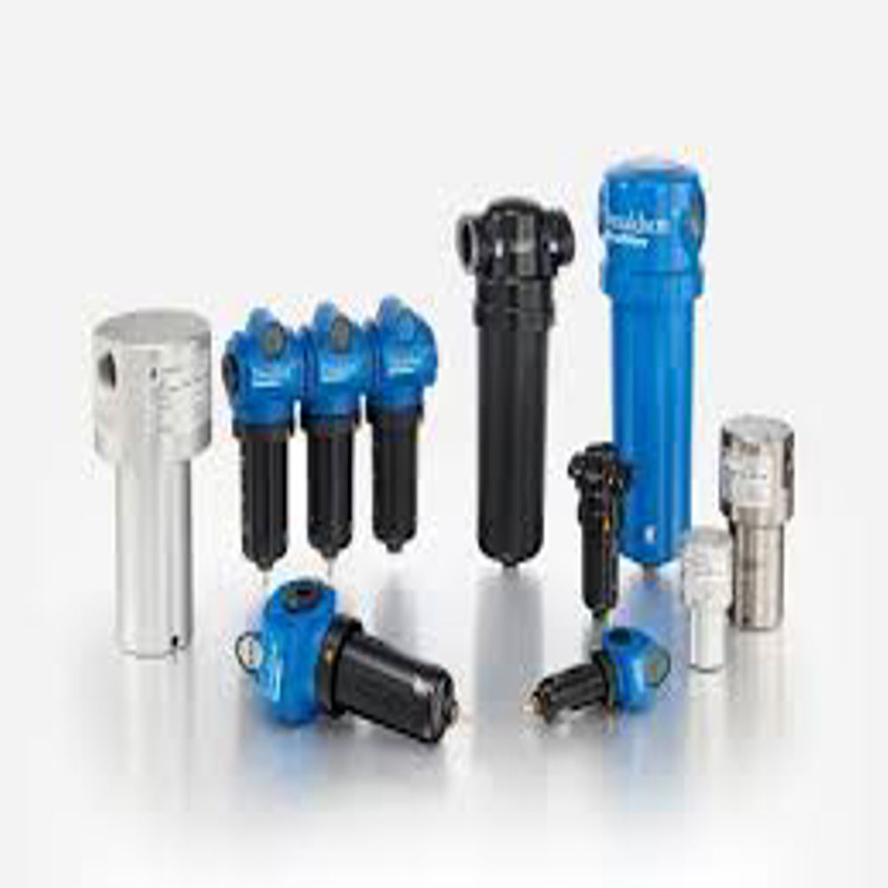 Compressed Air Filter - Color: Silver