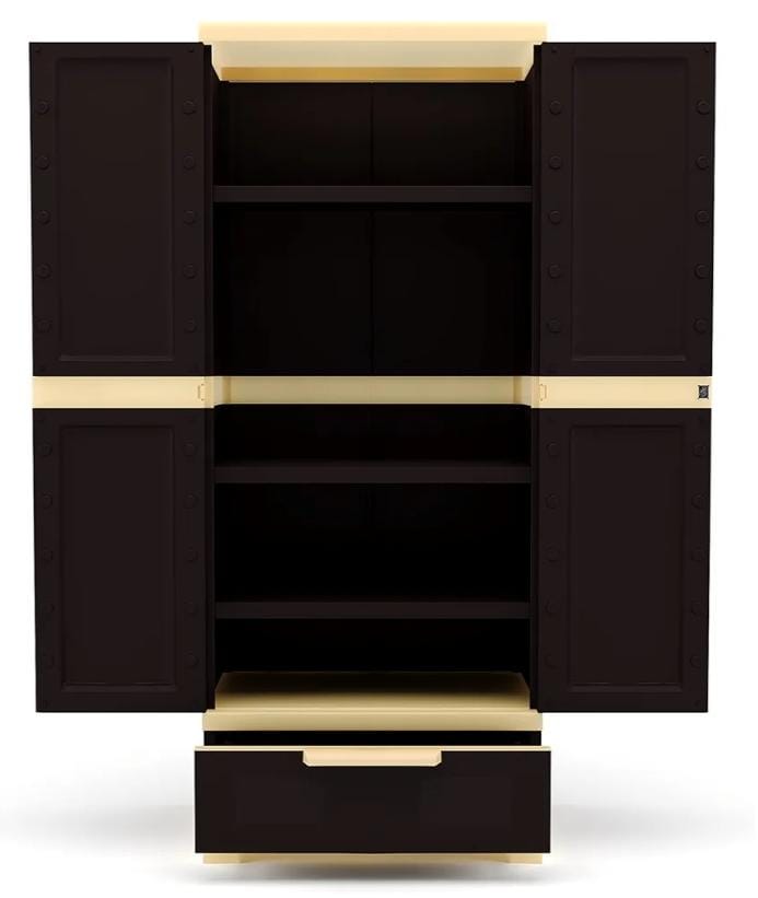 Nilkamal Fmdr 1b Plastic Cupboard - Assembly: No Assembly Required