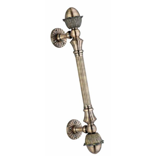 Lotus Brass Pull Handle - Finishing: As Required (Multiple Available)