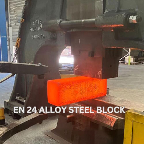 En24 Alloy steel Forged Block