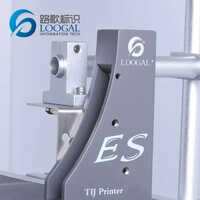 Automatic Label Code Printing Machine - Color: Silver