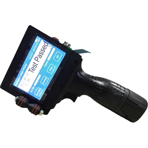 Handheld Inkjet Qr Code Printer - Color: Black