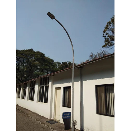 Lighting Poles For Street Light - Color: Silver