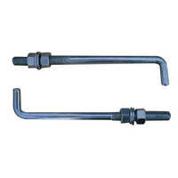Ms Foundation Bolt - High-grade Industrial Steel, 75mm Length, Grey Color, Diameter: 20mm, Industrial Grade, Quenched For Durability