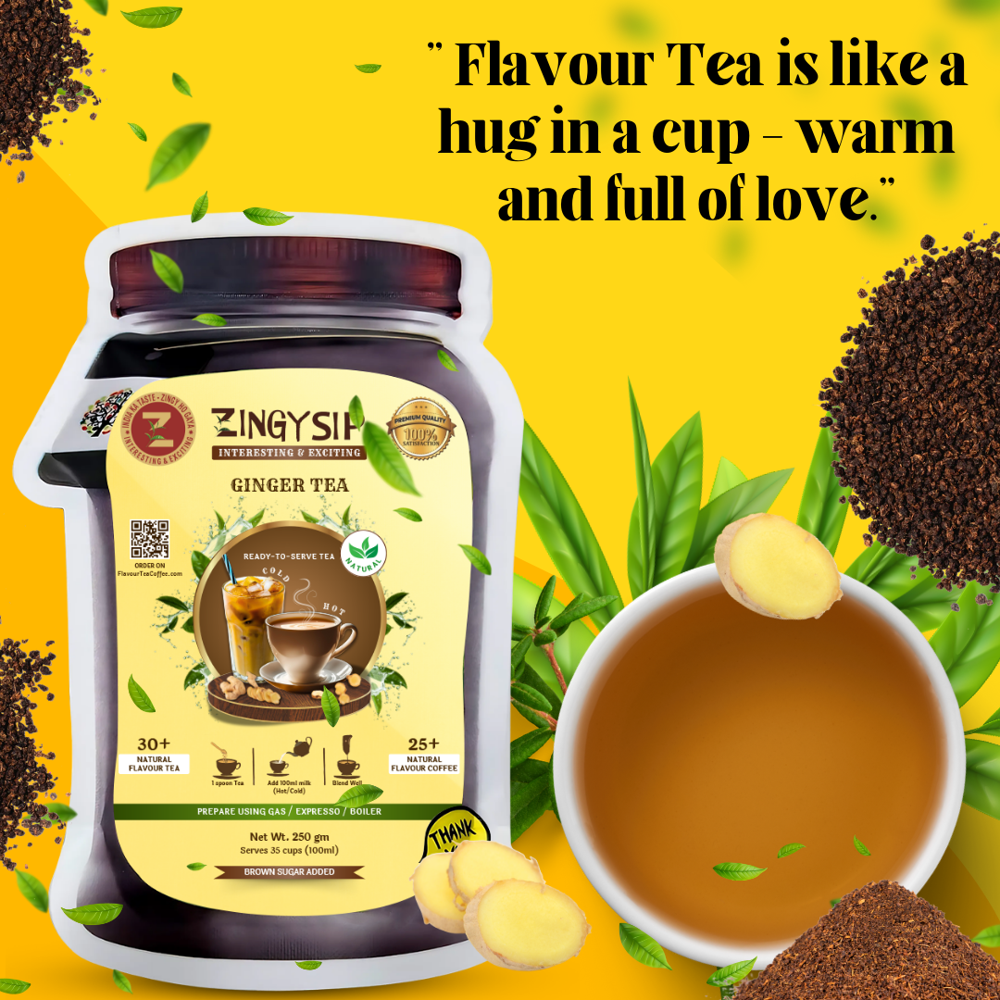 Ginger Tea - Color: Black