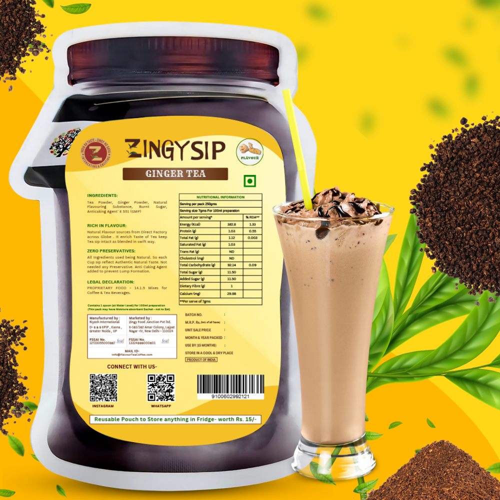 Ginger Tea - Color: Black