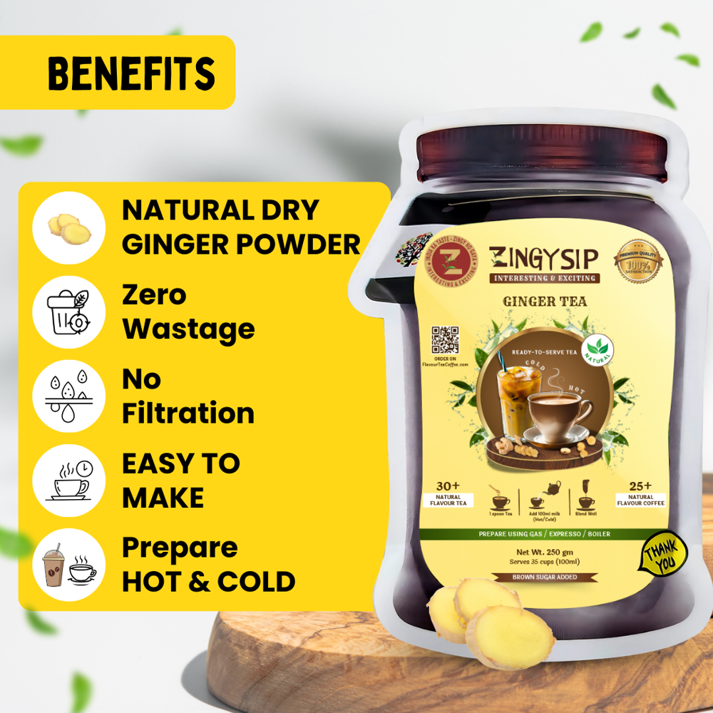 Ginger Tea - Color: Black