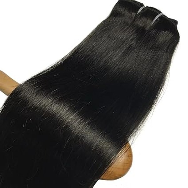 Hair Extensions Clip in Hair Extensions Real Human Hair Double Weft Straight Human Hair Pieces for Women Hair