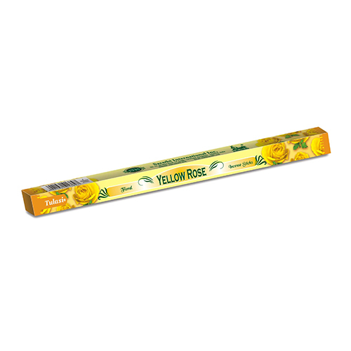 Yellow Rose Incense Sticks - Feature: Eco-Friendly