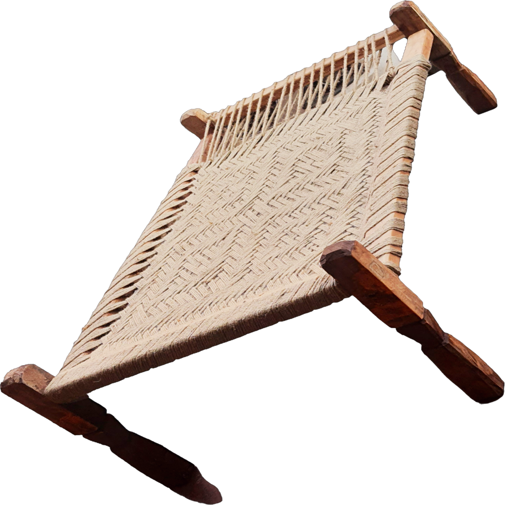 Wooden Jute Charpaye