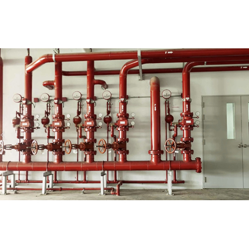 Fire Fighting System Installation Service - Steel Pipe Sprinkler System , NFPA Compliant Design & Hydrostatic Testing, 1 Year Warranty