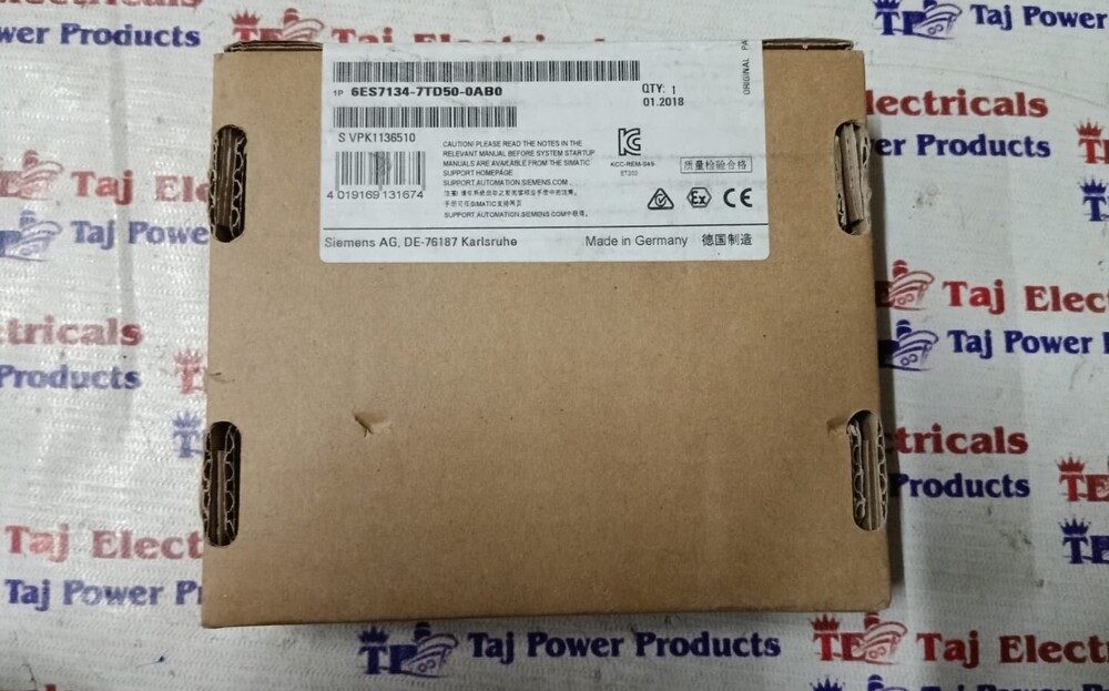 SIEMENS 6ES7 134-7TD50-0AB0 PLC (BOX PACK)
