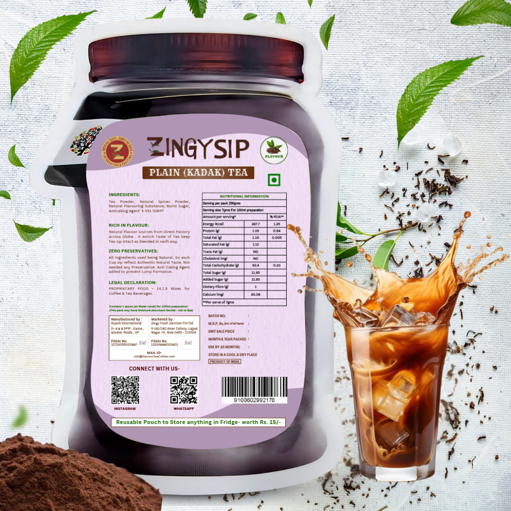Kadak Tea - Color: Black