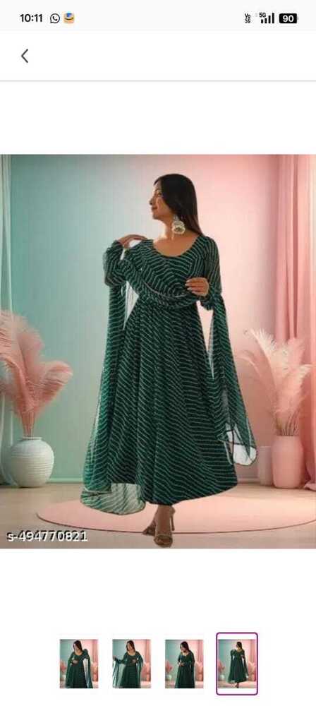 GOWN DUPATTA