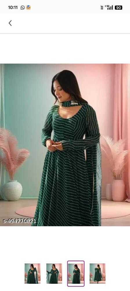 GOWN DUPATTA