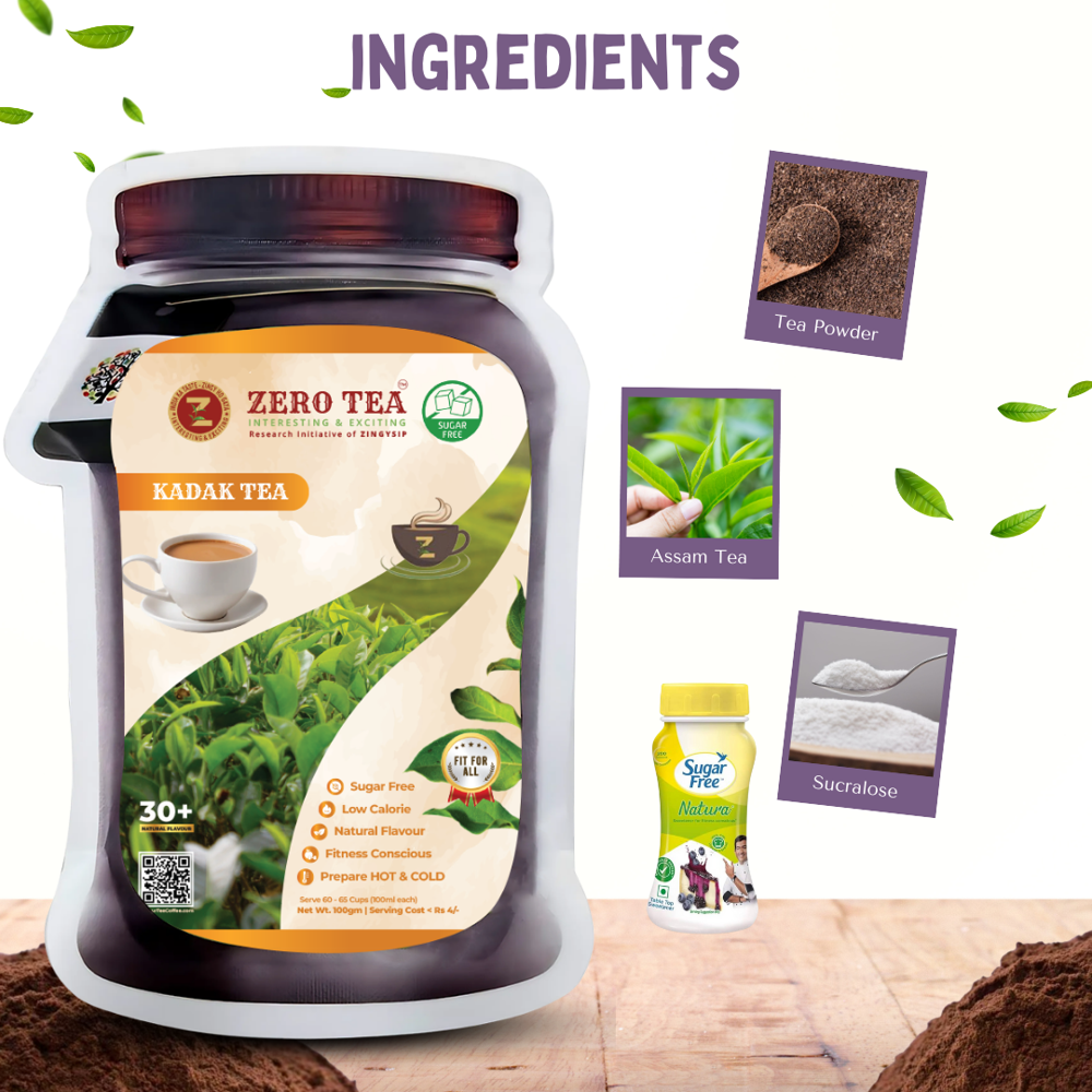 Kadak Tea- Sugar Free