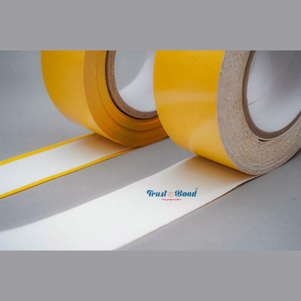 Double Sided Cotton Cloth Tape - Color: Yellow