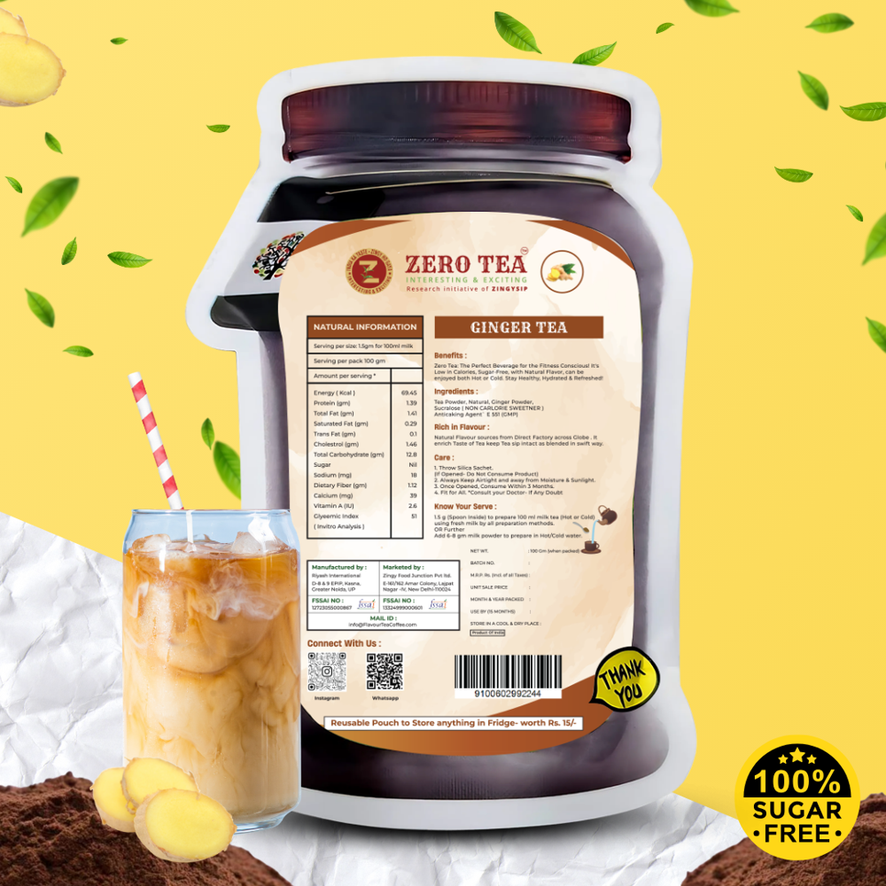 SUGAR FREE GINGER TEA