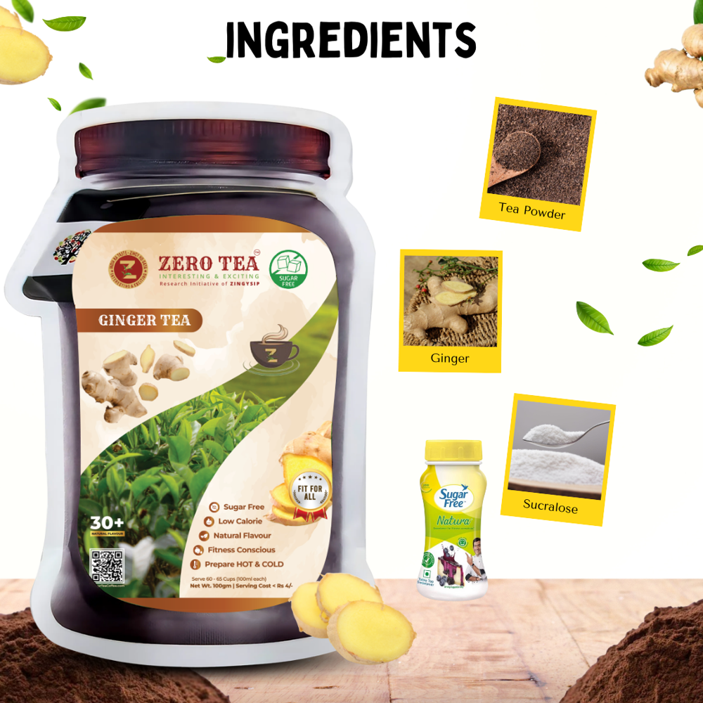 SUGAR FREE GINGER TEA