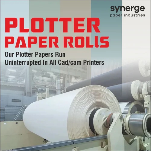 52 GSM 62 Inch Width Garment Economy White Plotter Paper Rolls