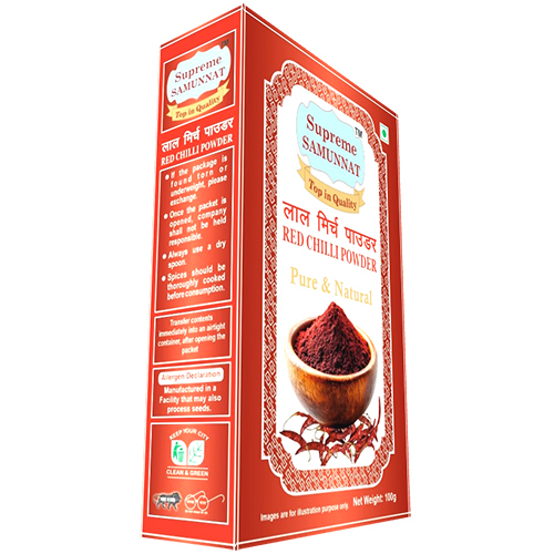 100Gm Red Chilli Powder - Grade: Food Grade