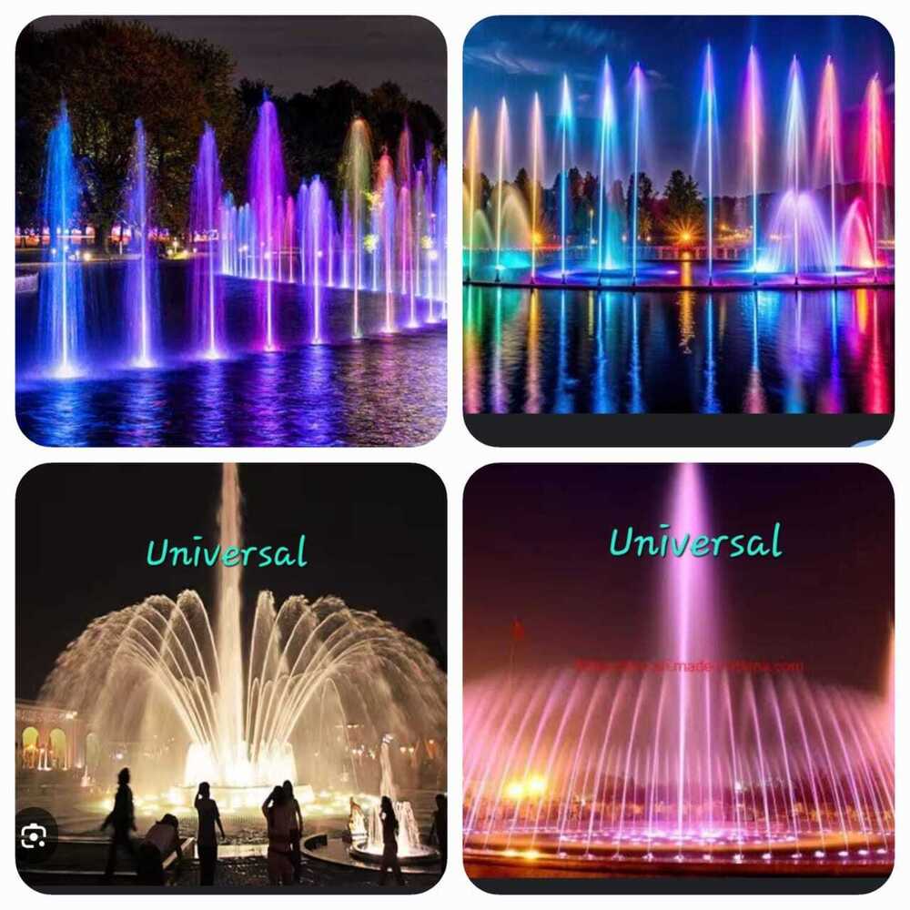 Musical Floating Fountain - Color: Rgb