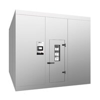 Walking Type Stability Chamber - Ss304 Material, 15000 Ltr Size, 2.5m X 2.4m X 2.5m Dimensions | 2 Kw Heating, Plc Control System, 7" Tft Display